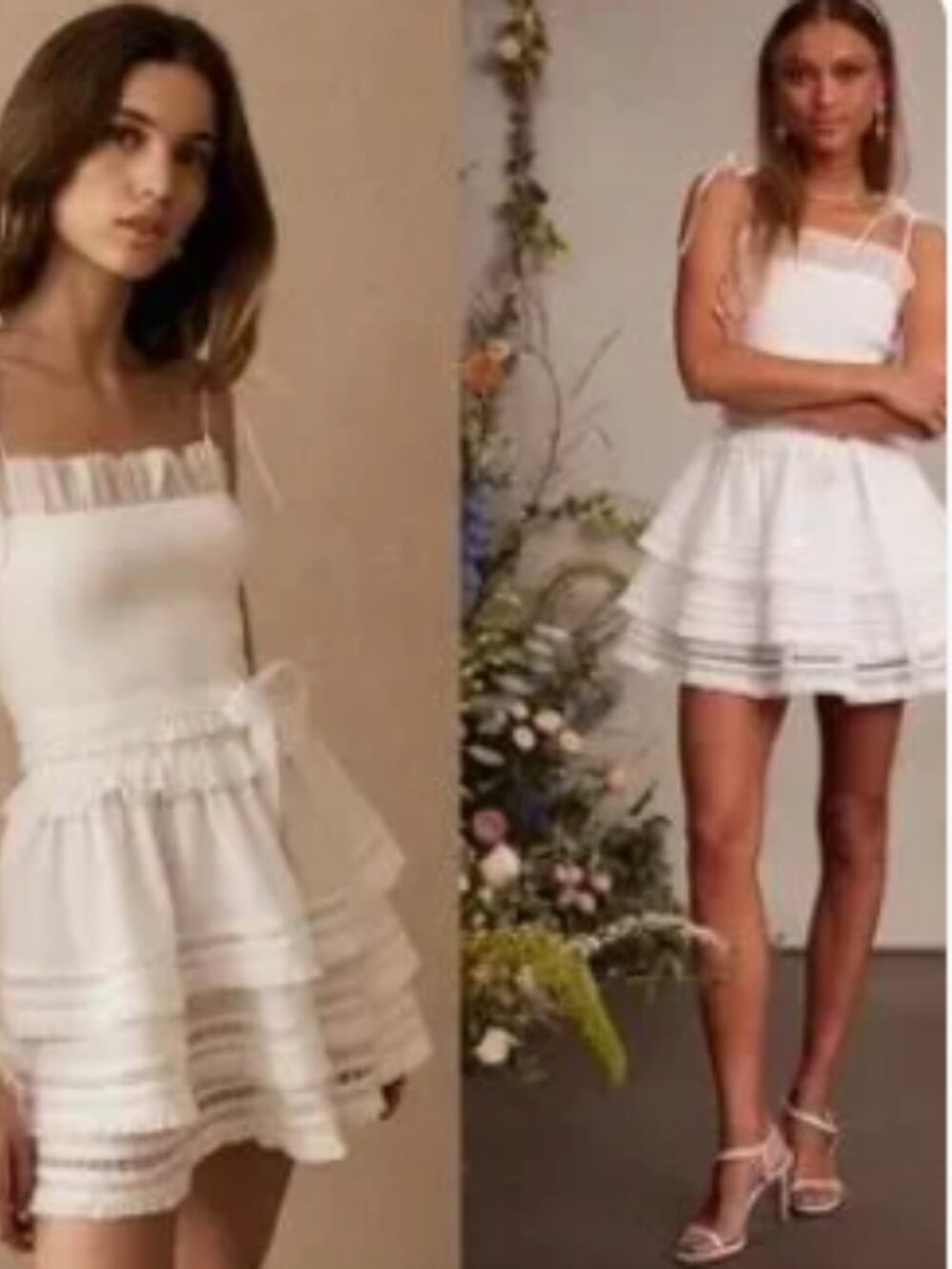 NWOT MSRP $425 V Chapman Freesia Dress Women's 10 *missing belt